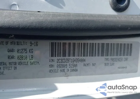 2016 Dodge Challenger R/T Plus Shaker from USA, damaged, VIN 2C3CDZBT1GH354004